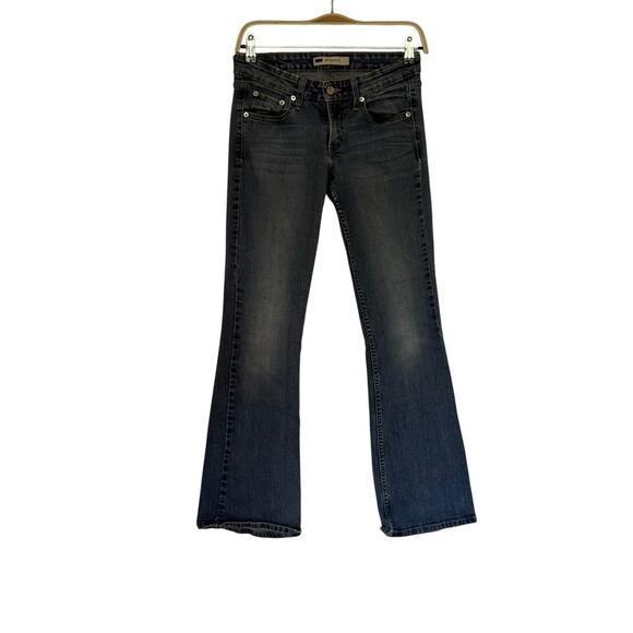 Levi’s 517 Superlow Bootcut Jeans Medium Wash Low Rise Y2K Denim Women’s 28 - Picture 3 of 14